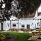 The beer garden of The Red Lion.