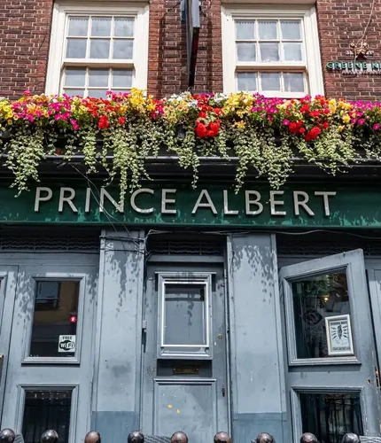 The exterior of The Prince Albert pub