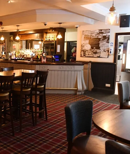 interior restaurant and seating area