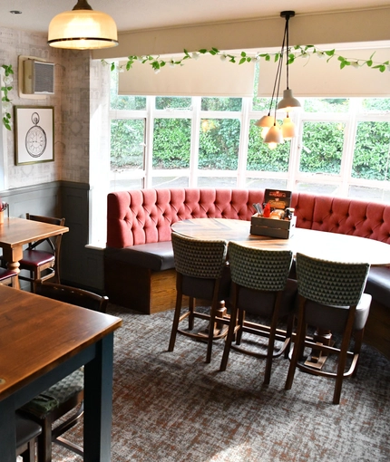 interior seating area