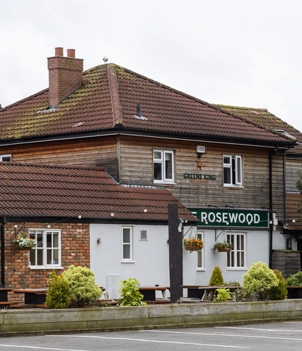 exterior facade of the pub