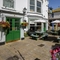External view of a pub and beer garden
