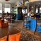 interior seating area and bar