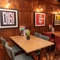 Seating area in a pub restaurant