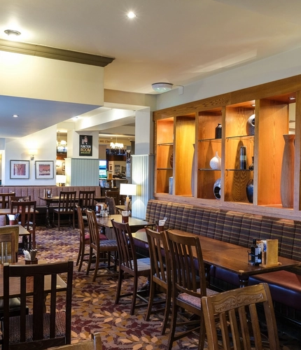 interior seating area