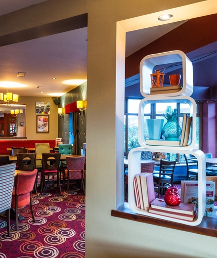 interior seating area