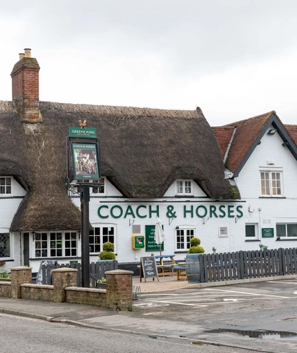 exterior of the pub