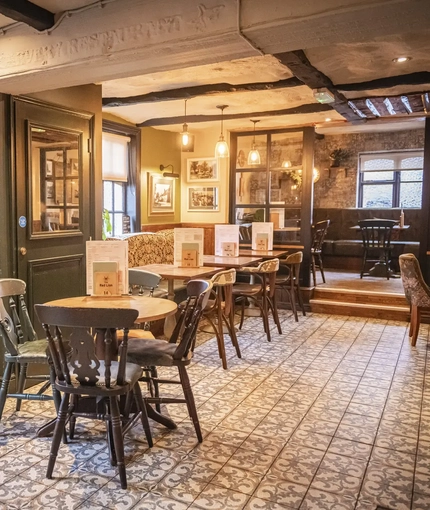 interior seating area