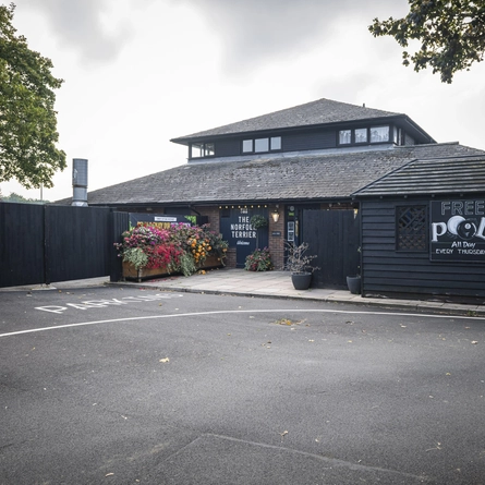 exterior facade of the pub