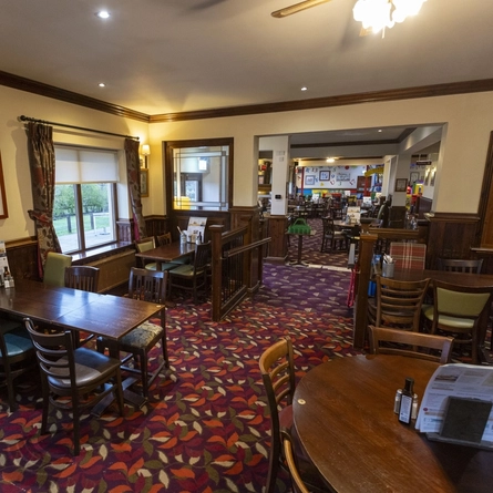 interior of the restaurant