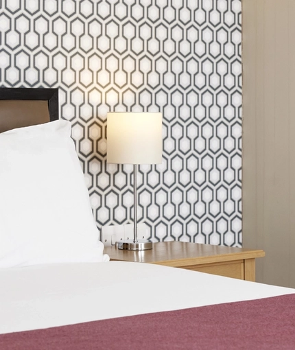 A double bedroom at The Bushel.