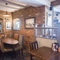 Interior dining area of a pub.