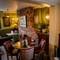 The restaurant area in the Pen & Parchment.