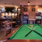 interior seating area with pool table