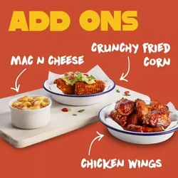 A graphic promoting deals at Hungry Horse.