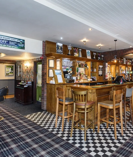 interior bar of the pub