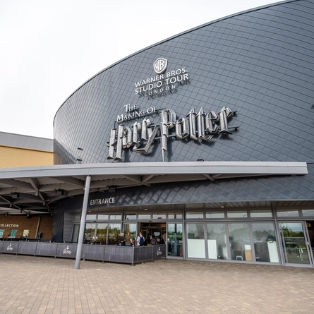 An image of the Harry Potter Warner Bros. Studio Tour advertising local attractions near to Chef & Brewer venues.