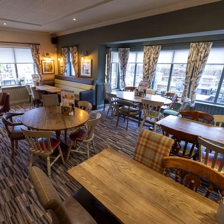 interior seating area