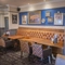 interior of the restaurant and seating area