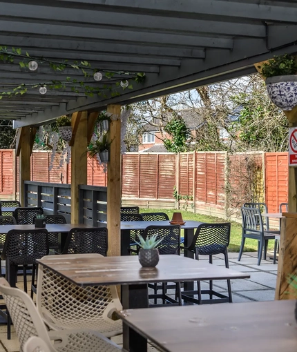 beer garden