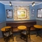 interior restaurant and seating area