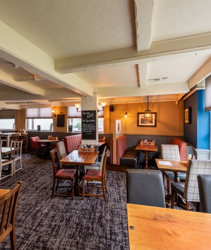 interior of the restaurant
