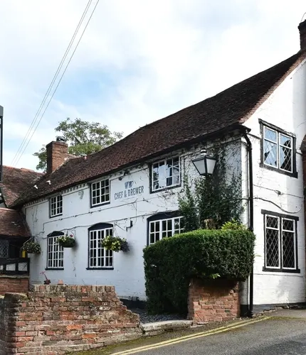 The exterior of The Bear Inn