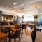 The interior restaurant and seating area at the Black Horse.
