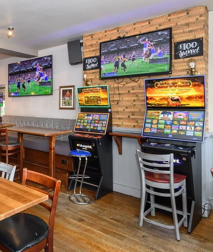 interior seating area