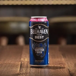 A can of Belhaven Best