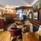 interior restaurant and seating area