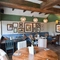 The restaurant area of The Peacock Inn.