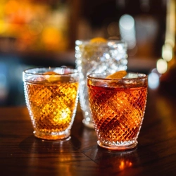 A selection of cocktails in the pub