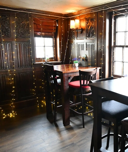 interior seating area