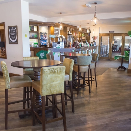 Restaurant area in a pub