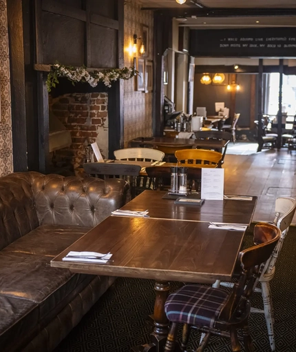 interior seating area