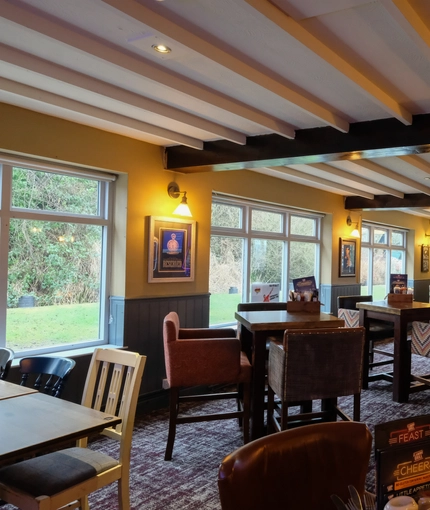 interior of the restaurant