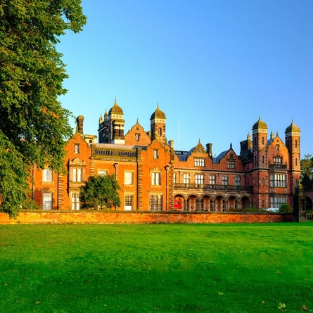 An image of Capesthorne Hall advertising local attractions near to Chef & Brewer venues.