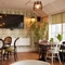Restaurant seating area in a pub hotel