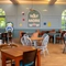 The interior children's seating area at the Wacky Warehouse at The Stanley Ferry.