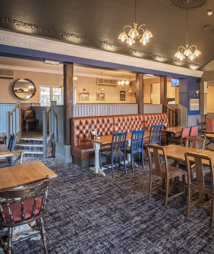 interior seating area