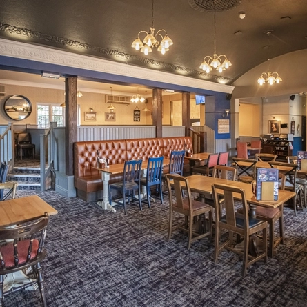 interior seating area