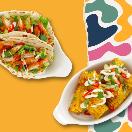 Meals from our small plates menu