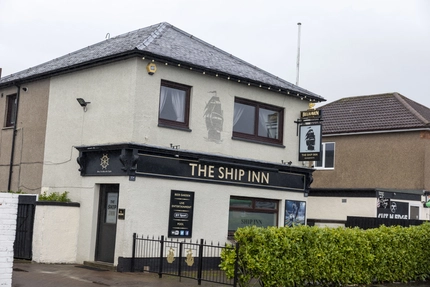 The exterior of the new Ship Inn.