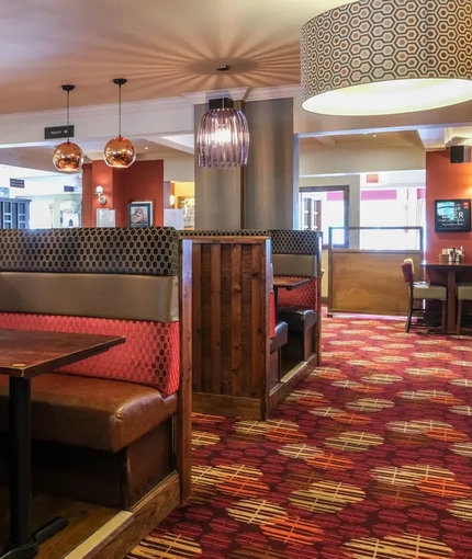 interior of the restaurant
