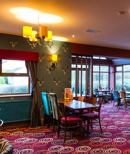 interior seating area
