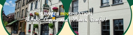 A market towns blog banner for Greene King Inns.