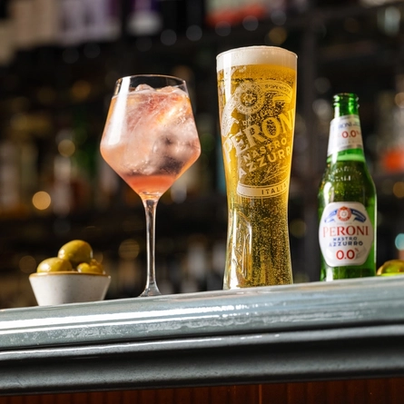 A selection of drinks available from the Prix Fixe Summer Happy Hour menu at Crafted venues.