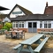 exterior beer garden