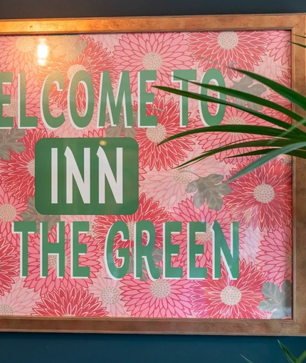 Interior decor sign